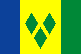 Flag of St. Vincent and Grenedines