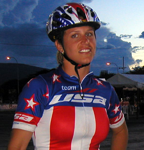 Julie Glass at the 2003 Speed Worlds in Venezuela
