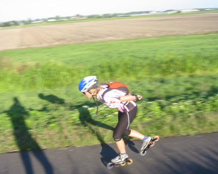 Kim Ames Skating in the Netherlands